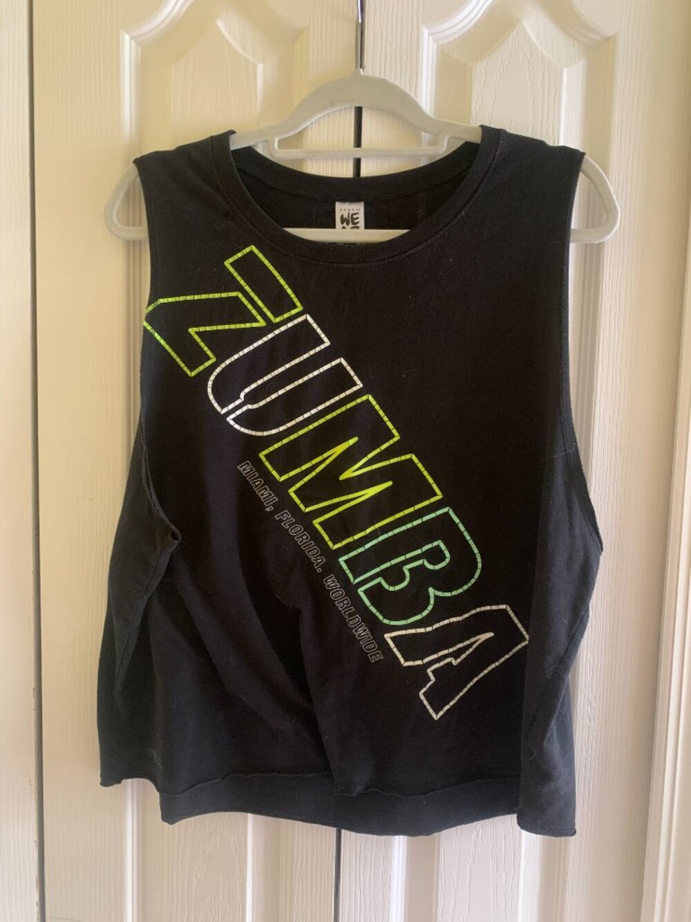 Zumba Wear XLovely Black Zumba Graphic Sleeveless Tank